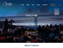 Tablet Screenshot of carlosmarin.com